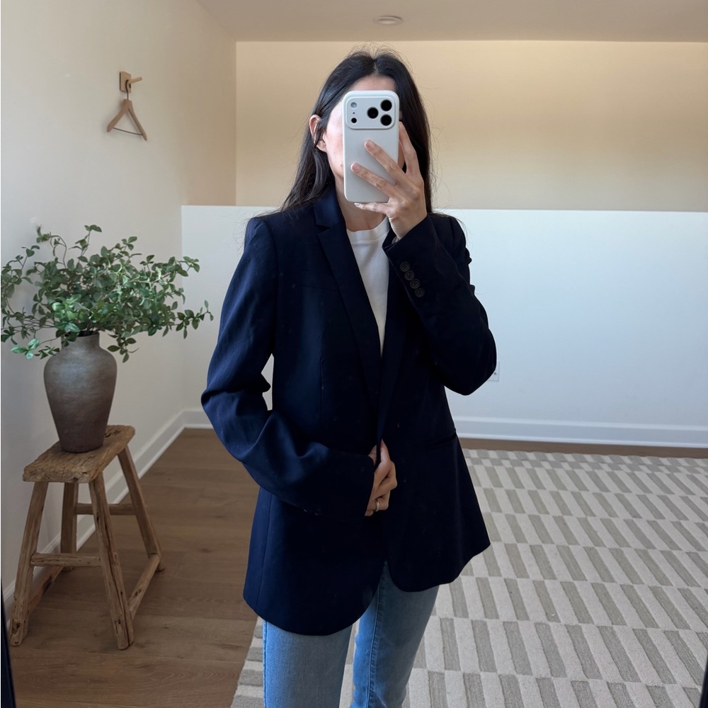 J.Crew 1035 Super 120s Wool Blazer – Navy